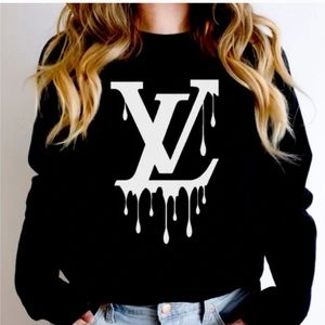 LV drip sweatshirt